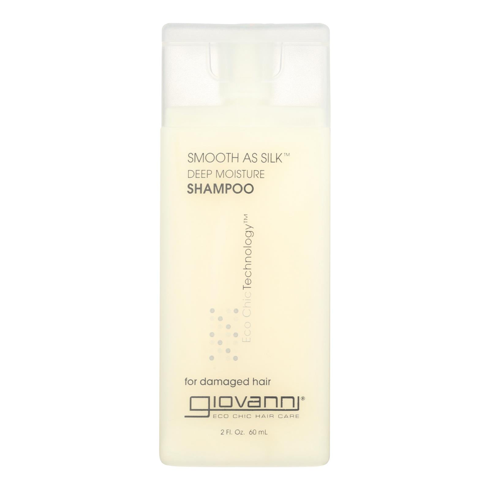 Giovanni Smooth As Silk Deep Moisture Shampoo - 2 Fl Oz, 12 pack