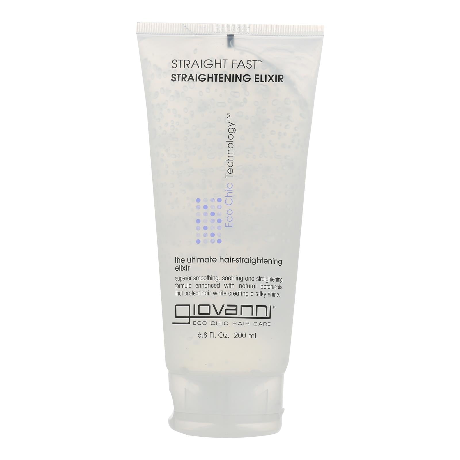Giovanni Straight Fast Straightening Elixir, 6.8 Fl Oz