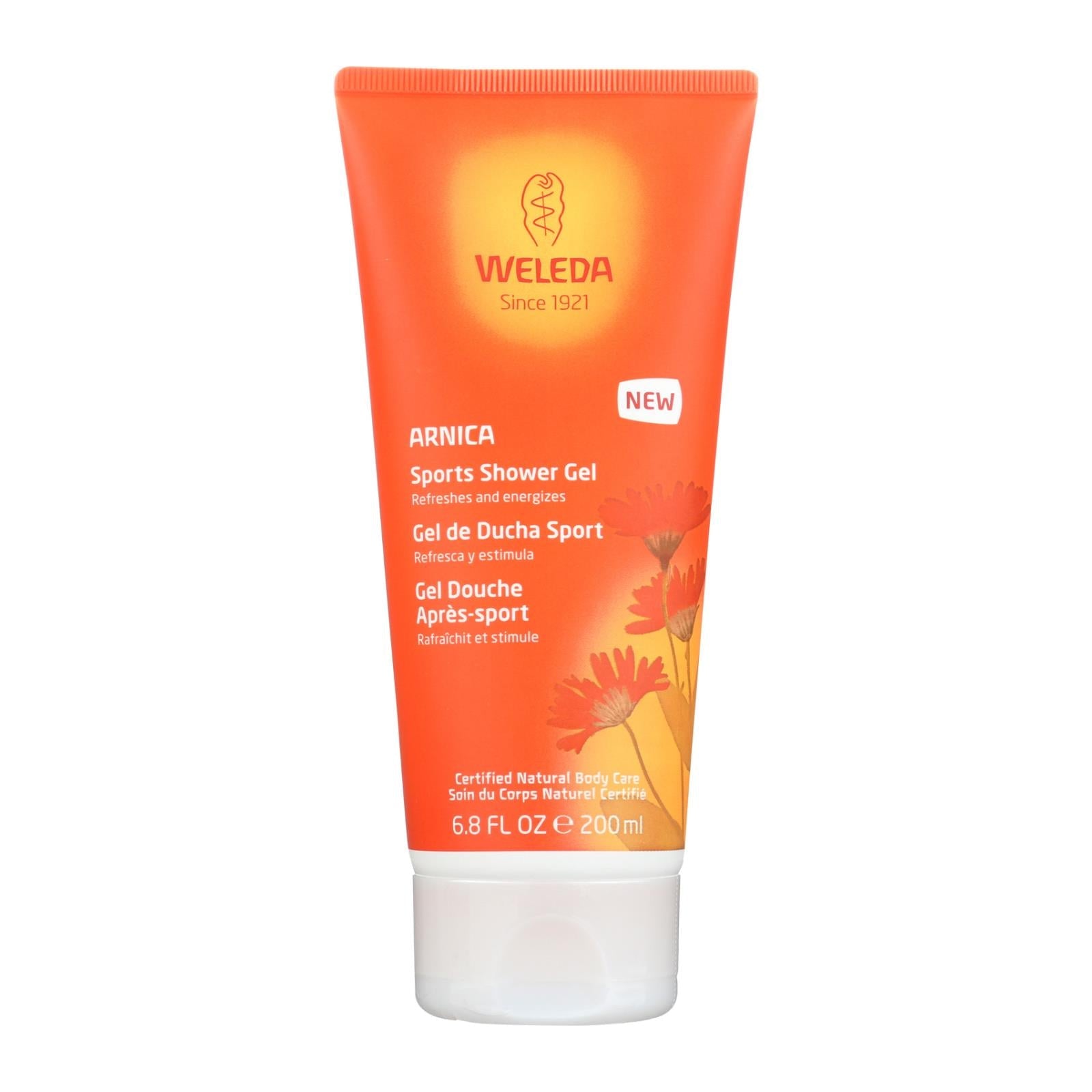 Weleda Arnica Sports Shower Gel, Invigorating, 6.8 Oz