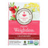 Traditional Medicinals Organic Weightless Cranberry Herbal Tea, 6 Packs of 16 Tea Bags Each