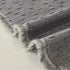 Textured Throw Blanket with 3D Dobby Weave, Minimalist Furniture Protector for Couch