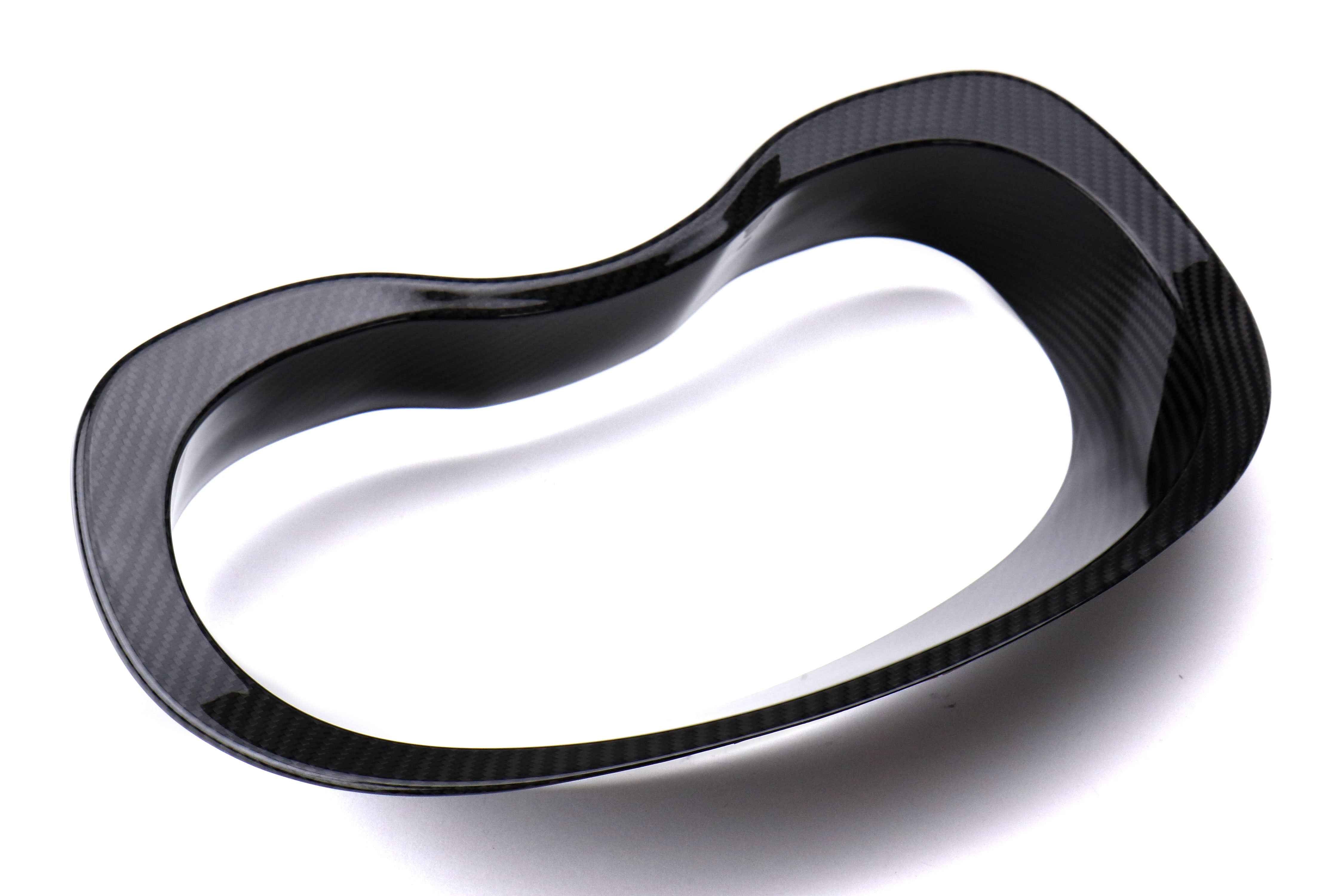 OLM LE Dry Carbon Fiber Speedometer Cluster Trim Cover - 2015-2021 Subaru WRX / STI / 2014-2018 Forester / 2013-2017 Crosstrek