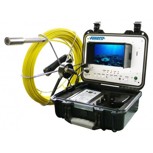 Portable 3188SD+ Pipeline & Sewer Camera with 130 Ft. Cable & 512Hz Transmitter