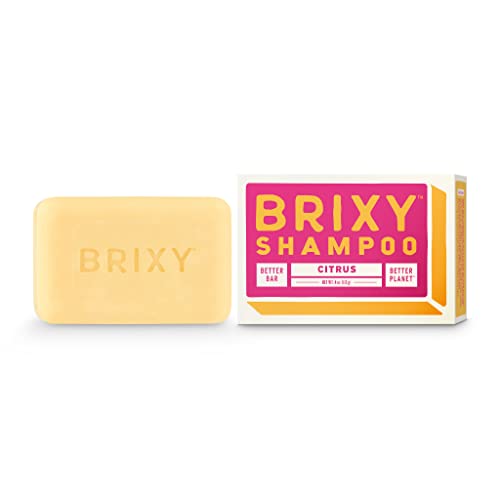 Brixy Citrus Revitalizing Shampoo Bar - 4 Oz