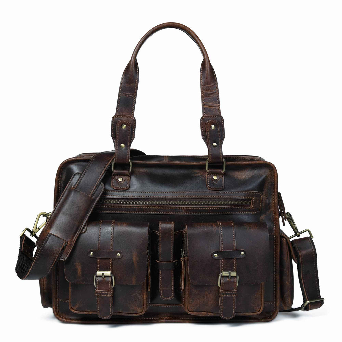 Dryden Buffalo Briefcase