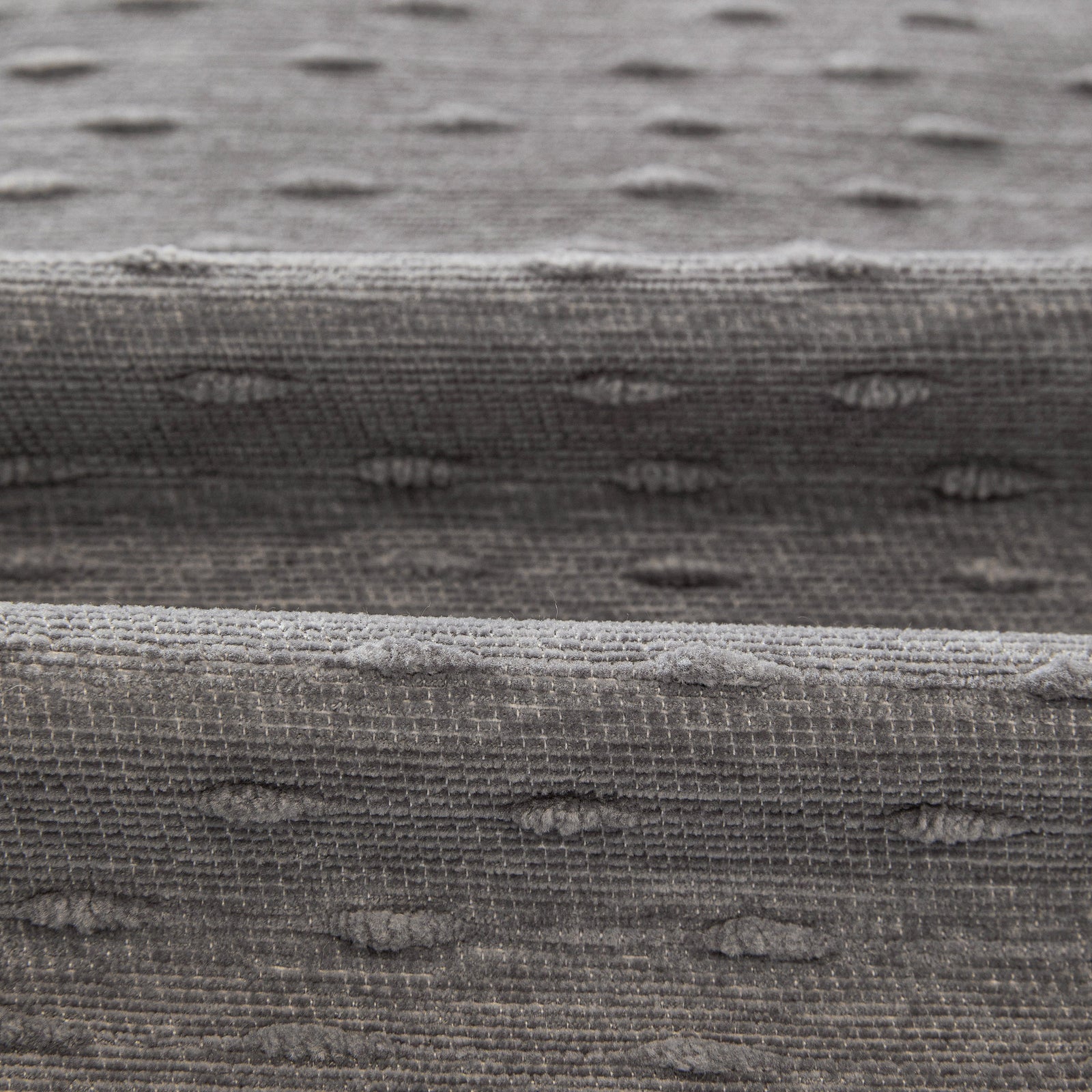 Textured Throw Blanket with 3D Dobby Weave, Minimalist Furniture Protector for Couch