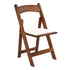 Solid Wood Upholstered Folding Chair Set, Dining Room (Set of 4)