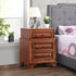 Storage Nightstand - Oak