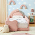Cute Dinosaur Shaped Bed With Safety Guardrail, Toddler Frame