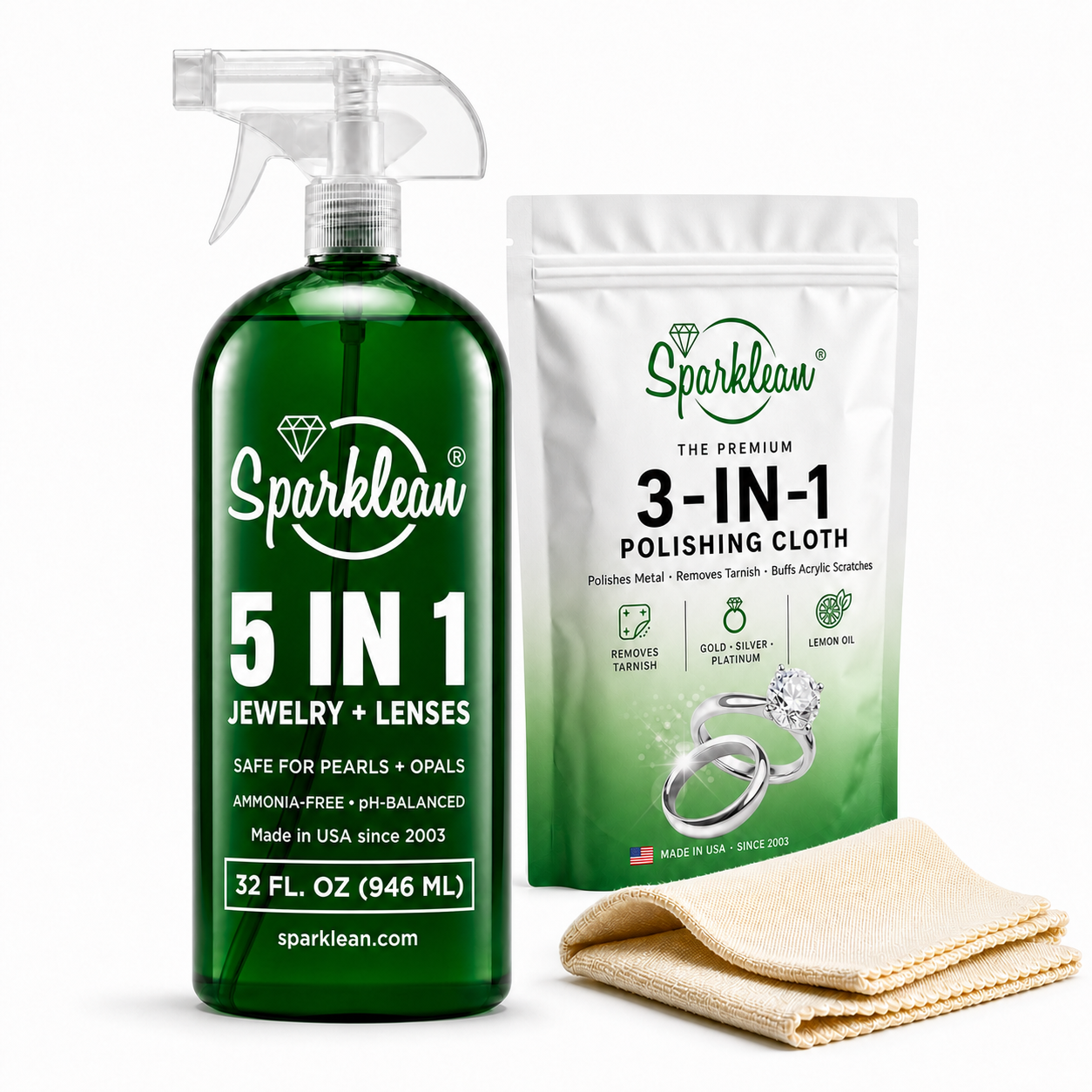 Ultimate Jewelry Cleaning Kit Bundle