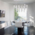 Rectangular Crystal Chandelier // XL 10 Light