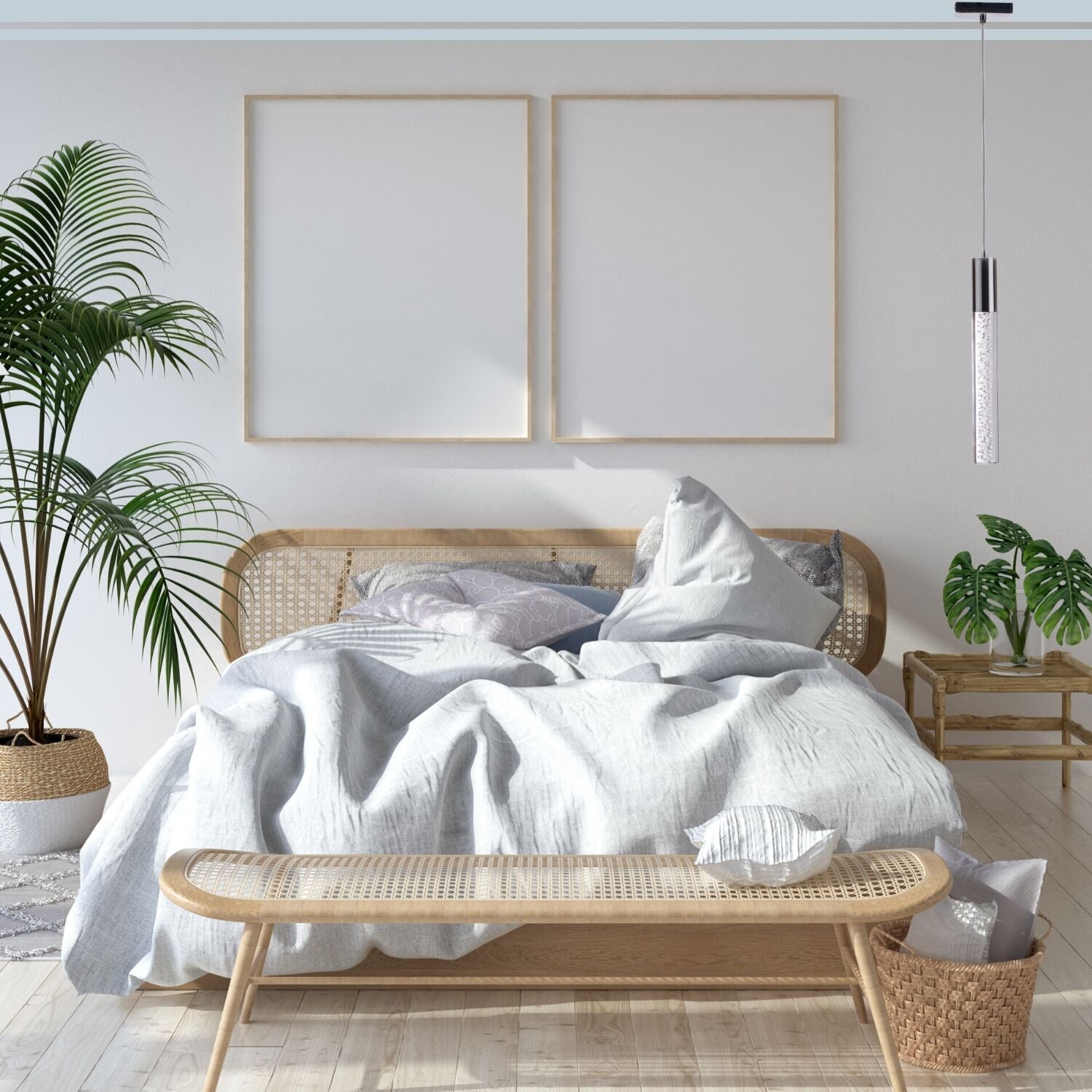 Acrylic Cylinder Pendant // 1 Light