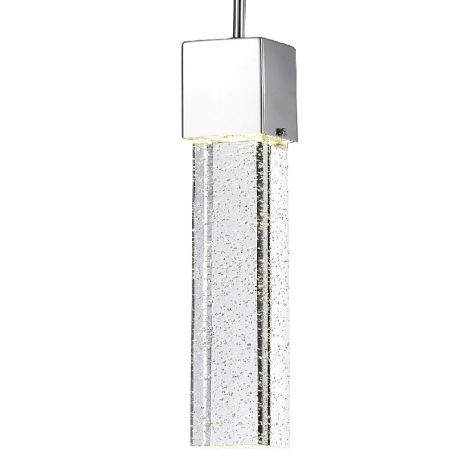 Rectangular Crystal Pendant // XL 1 light