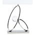 Ovals in Crystal Table Lamp // 1 Light