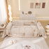 Modern Minimalist Chenille Line Pattern Sofa Cover, Dust and Scratch Resistant Throw Blankets for Couch