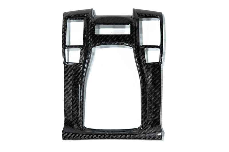 OLM Carbon Fiber Shifter Panel - 2017-21 Honda Civic Type R (Gloss Finish)
