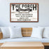 The Porch Bucket Sign