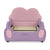 Cute Cloud Shape Bed With Guardrails Cartoon Design, Storage Pocket