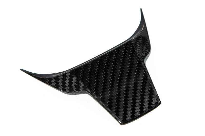 OLM Carbon Fiber Lower Steering Wheel Cover (Gloss Finish) -  2016 - 21 Honda Civic / 2017-21 Honda Civic Type R