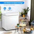 3.5 Cubic Feet Chest Freezer with 2 Removable Baskets D5897H
