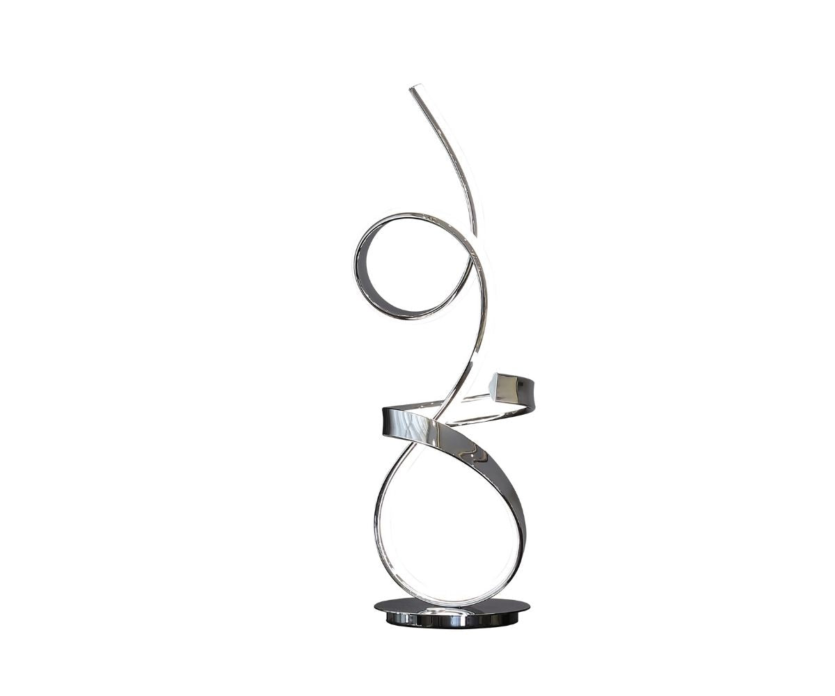 Amsterdam LED with Touch Dimmer Table Lamp // Chrome