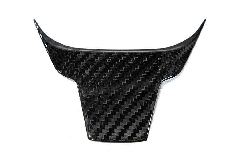 OLM Carbon Fiber Lower Steering Wheel Cover (Gloss Finish) -  2016 - 21 Honda Civic / 2017-21 Honda Civic Type R