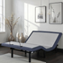 Queen Adjustable Bed Base with Vibration Modes and Adjustable Positions