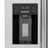 36" Side By Side 20.01 Cu. ft. Built-in Refrigerator with Freezer & Ice Maker Included