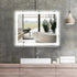 20 x 28  Inch Center Glow LED Bathroom Mirror