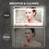 Compact Center Glow LED Bathroom Mirror