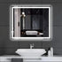 36 x 28 Inch Center Glow LED Bathroom Mirror
