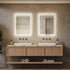 36 x 28 Inch Center Glow LED Bathroom Mirror