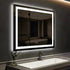 Compact Center Glow LED Bathroom Mirror