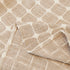 Grid Textured Sofa Cover with Sheer Ruffle Skirt, Pet-Friendly Sofa Throw Slipcover