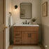 36 Inch Toffee Shaker Single Sink Bathroom Vanity with Drawers on the Left