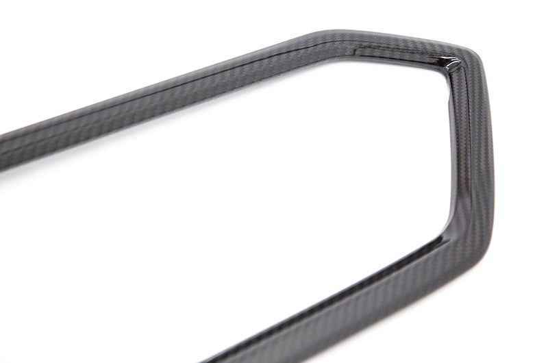 OLM LE Dry Carbon Fiber Grille Garnish (Outer) - 2018-2021 Subaru WRX / STI