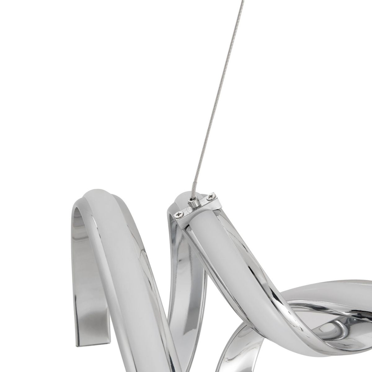 Munich LED Horizontal Chandelier // Chrome