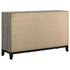Valen 6-drawer Bedroom Dresser Cabinet Light Taupe