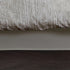 Turin 7 Piece White Crinkle Velvet Queen Comforter Ensemble