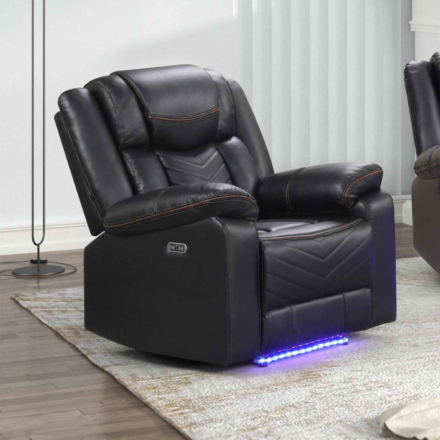 Challenger - LED Power Recliner Chair