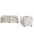 Elegant Oversized Sectional Sofa Set With Deep Seats And Flexible Layout