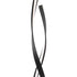 Vienna LED 55" Tall Floor Lamp // Matte Black