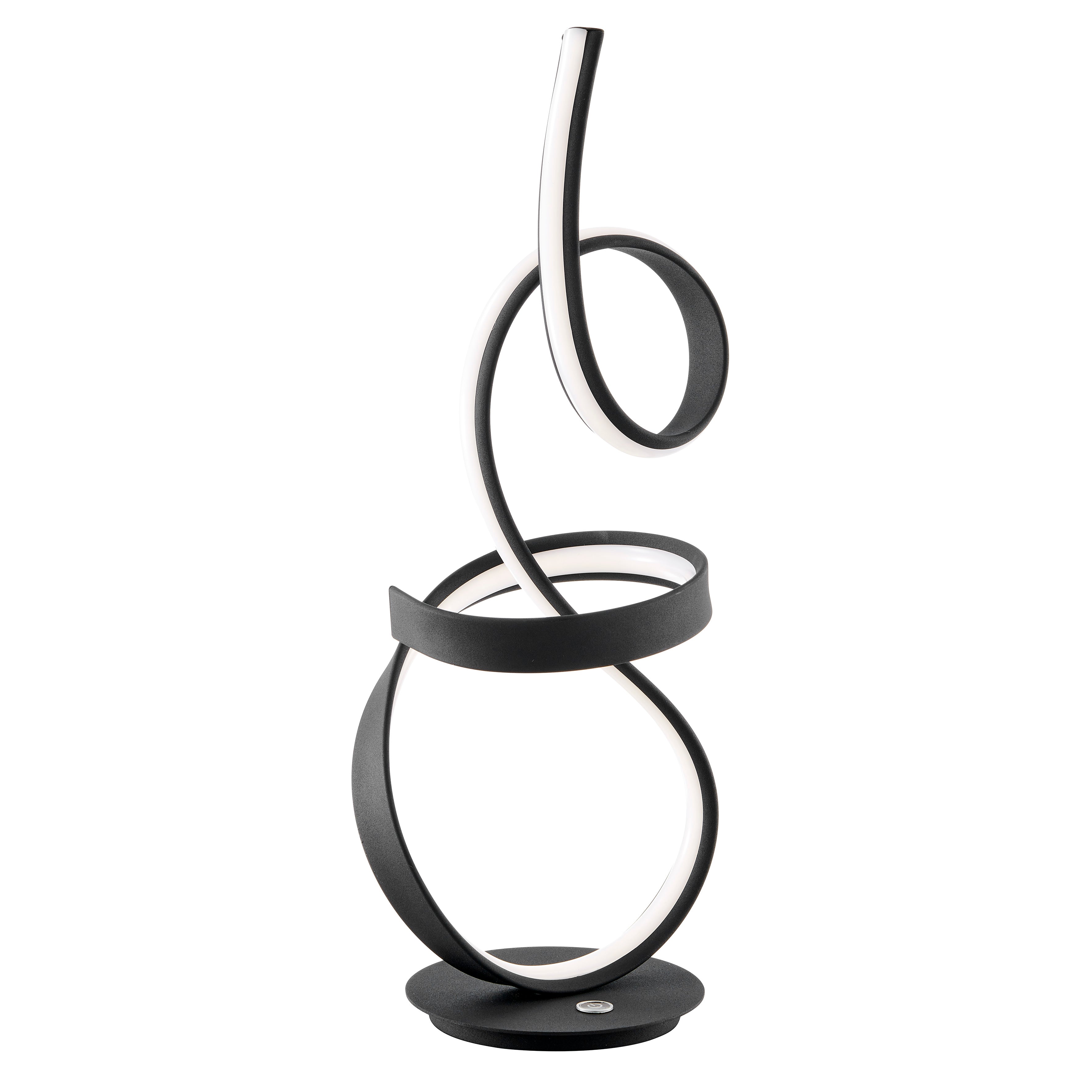 Amsterdam LED with Touch Dimmer Table Lamp // Black