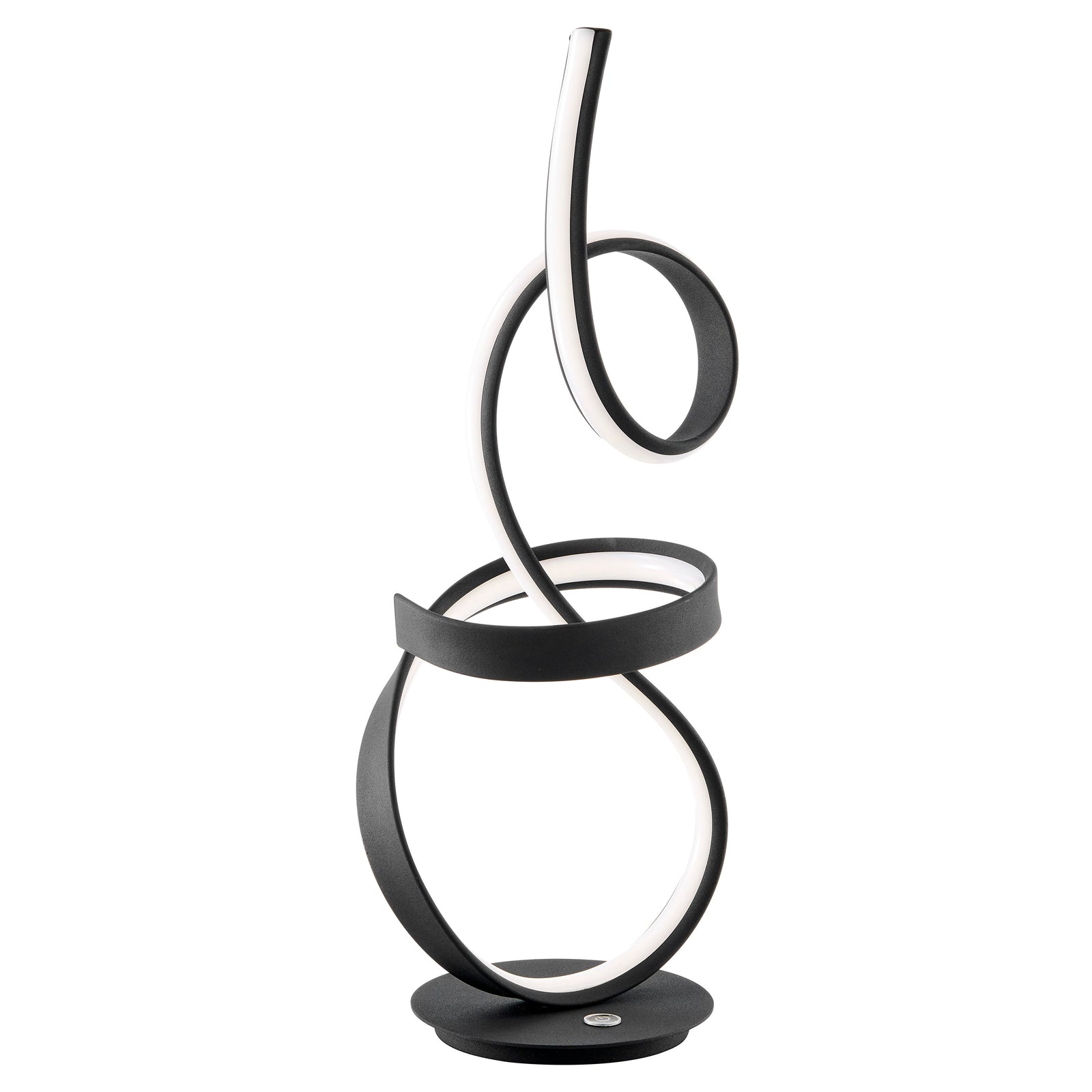 Amsterdam LED with Touch Dimmer Table Lamp // Black