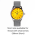Yellow Sunburst Watch
