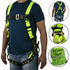 3D Fall Protection Safety Body Harness with Grommets