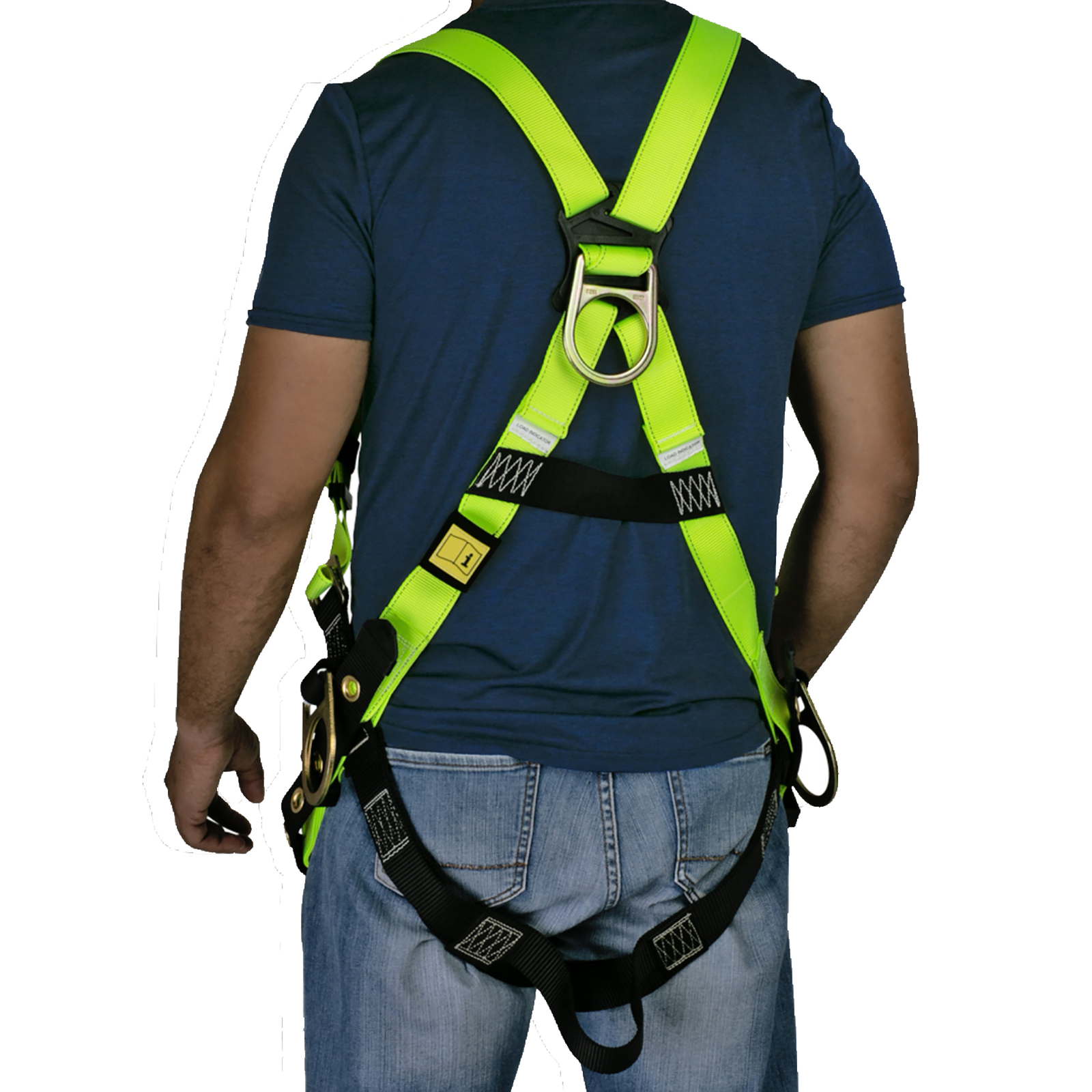 3D Fall Protection Safety Body Harness with Grommets