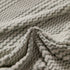 Modern Textured Stretch Sofa Cover, Plush Fleece Sofa Slipcover with 3D Stripe Texture