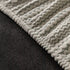 Modern Textured Stretch Sofa Cover, Plush Fleece Sofa Slipcover with 3D Stripe Texture