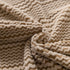Modern Textured Stretch Sofa Cover, Plush Fleece Sofa Slipcover with 3D Stripe Texture
